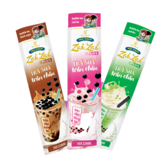 Thạch Zai Zai Đức Hạnh vị trà sữa trân châu túi 1kg chính hãng