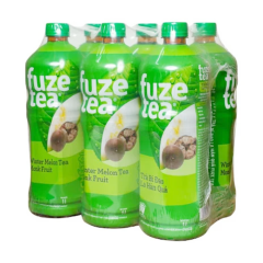 Lô 6 trà bí đao la hán quả Fuzetea chai 450ml chính hãng