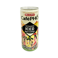 Cà phê sữa đá Phố lon 235ml chính hãng