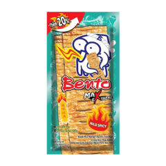 Snack mực Bento hải sản vị cay dịu 18g chính hãng