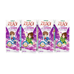 Lốc 4 Sữa trái cây Nuvi nho có thạch 170ml chính hãng | Siêu Thị GO!– Thực phẩm giá tốt