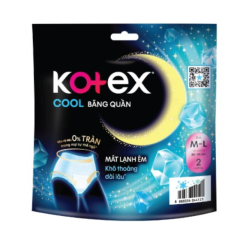 Băng vệ sinh quần Kotex Cool M L 2m chính hãng