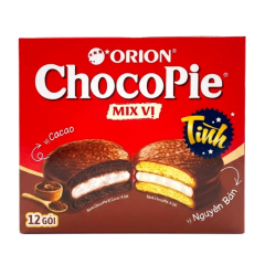 Bánh Chocopie Orion mix 2 vị 12P 424.8g chính hãng