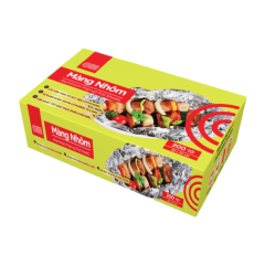 Màng nhôm dạng rút GO! 200 tờ size 23x28cm chính hãng