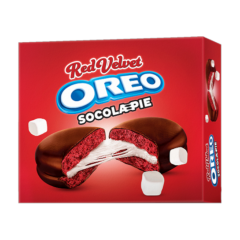 Bánh Socola Pie Oreo phiên bản Red Velvet hộp 336g chính hãng