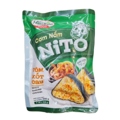 Cơm nắm Nito vị tôm xốt cay 200g chính hãng
