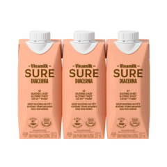 Lốc 3 SPDD Vinamilk Sure Diacerna 237ml chính hãng | Siêu Thị GO!– Thực phẩm giá tốt