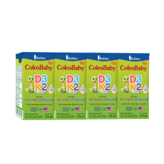Lốc 4 SPDD ColosBaby Gold D3K2 hộp 110ml chính hãng | Siêu Thị GO!– Thực phẩm giá tốt