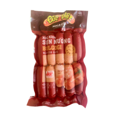 Xúc xích sụn nướng Bulgogi Đức Việt 450g chính hãng