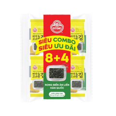 Lô 12 rong biển tẩm gia vị Otoki gói 4.2g chính hãng