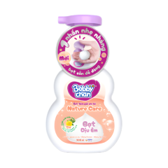 Bọt tắm gội cho bé Bobby NatureCare chai 200ml chính hãng