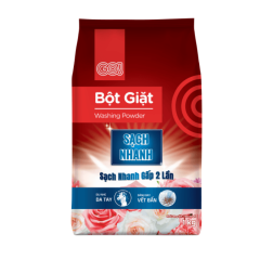 Bột giặt sạch nhanh GO! 1kg chính hãng