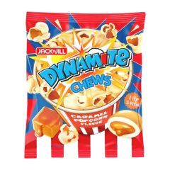 Kẹo Chew Dynamite vị bắp rang caramel 112.5g chính hãng