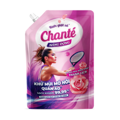 Nước giặt xả Chante 8in1 Active thanh lịch 3.2kg chính hãng