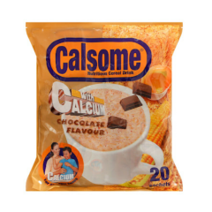 Bột ngũ cốc dinh dưỡng Calsome hương socola 20 gói x 25g chính hãng