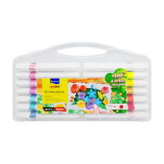 Bút màu acrylic đầu brush Thiên Long ACM C0214 24+4 màu chính hãng