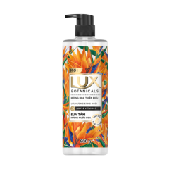 Sữa tắm Lux Botanicals hương hoa thiên điểu chai 900g chính hãng