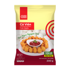 Cá viên GO! 200g chính hãng