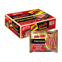 Thùng 30 mì trộn Hảo Hảo Premium bò sa tế 88g chính hãng | Siêu Thị GO!– Thực phẩm giá tốt