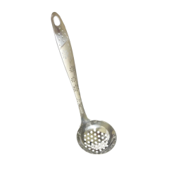 Vá lỗ Inox Cherry cán khắc hoa 7cm chính hãng