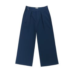Quần tây nữ ống xuông màu xanh đen size L chính hãng
