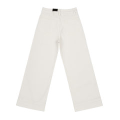 Quần jeans nữ DJW43 màu trắng kem size 30 chính hãng
