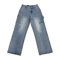 Quần Jean nữ DJW44 xanh nhạt size 29 chính hãng
