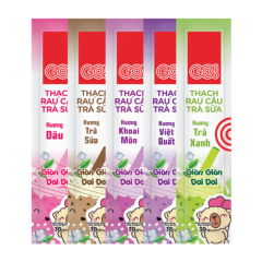 Thạch rau câu GO! trà sữa 500g chính hãng