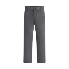 Quần dài kaki nam ống suông màu xám size 32 chính hãng