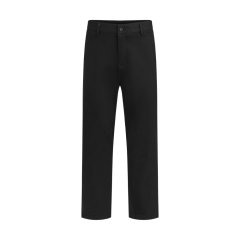 Quần dài kaki nam ống suông màu đen size 32 chính hãng