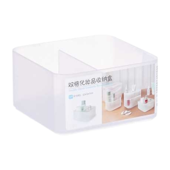 Khay mỹ phẩm đa năng 5328 2 ngăn 7x11x12cm chính hãng