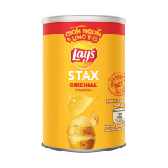 Snack khoai tây Lay's Stax vị tự nhiên 40g chính hãng