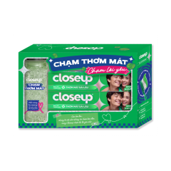 Lô 2 kem đánh răng Closeup bạc hà 230g + Hàng tặng chính hãng