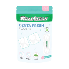 Tăm chỉ Oral Clean Denta Fush 50 cái chính hãng