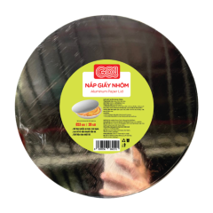 Lô 20 nắp nhôm tròn GO! 23cm chính hãng