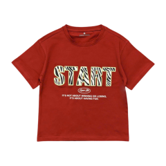 Áo thun tay ngắn bé trai Yuha Start hình ba trâu size 8 chính hãng