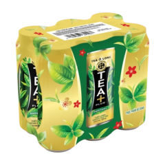 Lô 6 trà Olong Tea Plus lon 320ml chính hãng