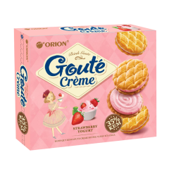 Bánh Goute Creme hương dâu hộp 320g chính hãng