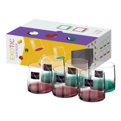 Bộ 6 ly thủy tinh Exotic HUE Rock 285ml chính hãng