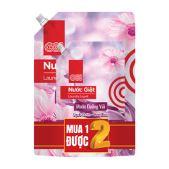 Nước giặt matic dưỡng vải GO! 3.6kg + Hàng tặng chính hãng