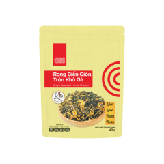 Rong biển giòn khô gà GO! 40g chính hãng
