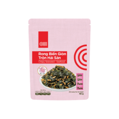 Rong biển giòn hải sản GO! 40g chính hãng