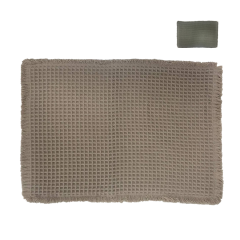 Thảm lau chân hình bánh Waffle 43x61cm chính hãng