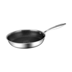 Chảo rán inox nguyên khối Amercook Aristo 24cm chính hãng