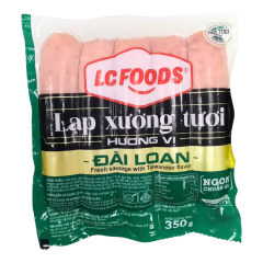 Lạp xưởng Đài Loan LC Foods 350g chính hãng