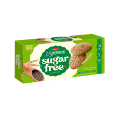Bánh Quasure Cookies hạt chia hộp giấy 128g chính hãng