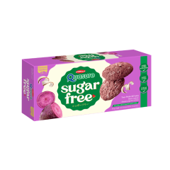 Bánh Quasure Cookies khoai lang tím - dừa hộp giấy 112g chính hãng