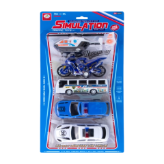Bộ đồ chơi xe cảnh sát hồi chuyển CJ.4930691 chính hãng