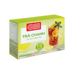 Trà chanh GO! 16 gói x 14g chính hãng