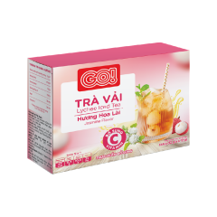 Trà vải hương lài GO! 12 gói x 12g chính hãng